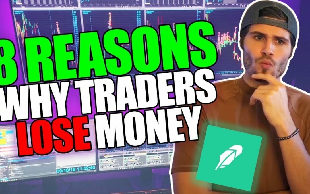 image of Tosh Bradley talking about the eight reasons day traders lose money