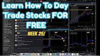 FULL VIDEO | Learn How To Day Trade Stocks FOR FREE | Tosh’s Q+A Webinar | Week 25