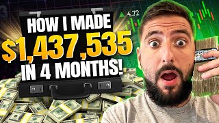 HOW I MADE $1,437,535 DAY TRADING IN 4 MONTHS | BROKER STATEMENTS | HOW TO MAKE MONEY IN 2022!!*