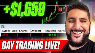 How I Made +$1,659 Profit LIVE TRADING $LIFW In 20 Minutes | Shorting Into Resistance Explained*
