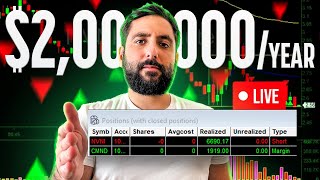 LIVE TRADING +$8,609 In 10 Minutes $NVNI | Short Into VWAP Setup Explained | Millionaire Day Trader*